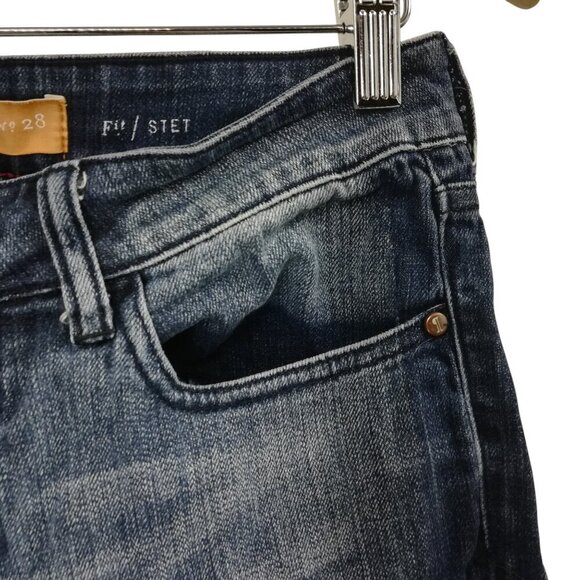 Pilcro and the Letterpress Stet Skinny Ankle Jeans Size 28 Anthropologie Stretch - Picture 3 of 12
